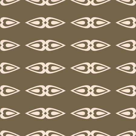 Seamless decorative pattern. For use on paper, cover, fabric, interior design. Material look for dresses, blouses, skirts, ottomans.のイラスト素材