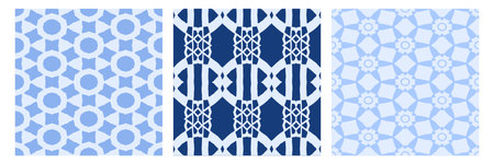 Seamless decorative pattern. For use on paper, cover, fabric, interior design. Material look for dresses, blouses, skirts, ottomans.のイラスト素材