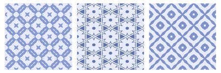 Seamless decorative pattern. For use on paper, cover, fabric, interior design. Material look for dresses, blouses, skirts, ottomans.のイラスト素材