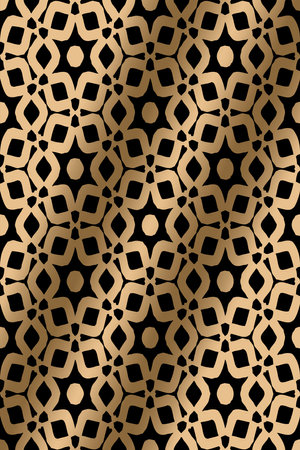 Design template for invitation, web, banner, birthday, wedding, business card. Abstract golden...