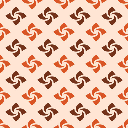 Abstract seamless pattern from the 60s and 70s.