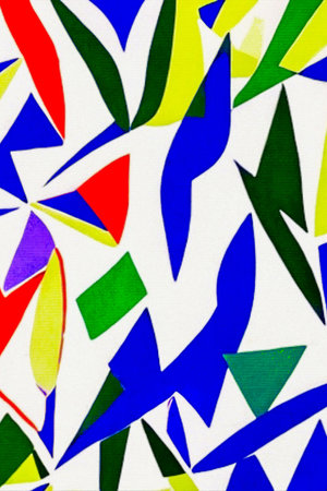 Watercolor painting on canvas. Abstract illustration for print, fabric pattern, for use in graphics.の写真素材
