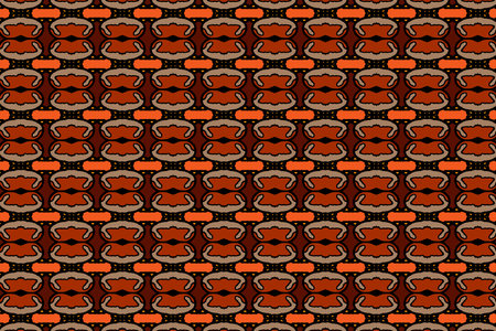 Colorful oriental pattern for textiles, wallpaper, for use in graphicsの写真素材