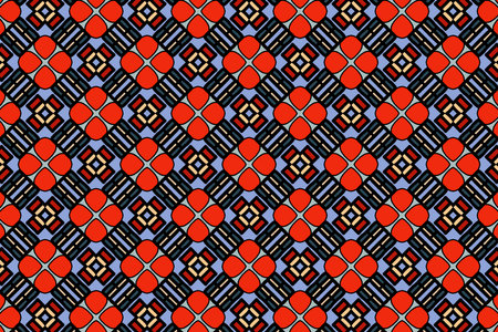 Colorful oriental pattern for textiles, wallpaper, for use in graphics . Not generated by Ai