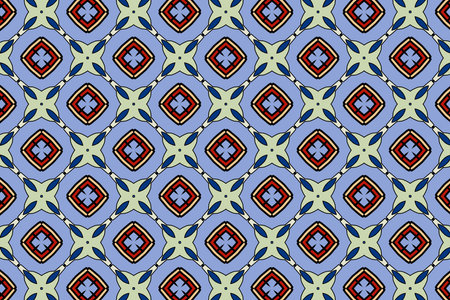 Colorful oriental pattern for textiles, wallpaper, for use in graphics . Not generated by Ai