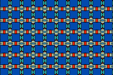 Colorful oriental pattern for textiles, wallpaper, for use in graphics . Not generated by Ai