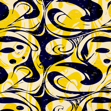 Abstract pattern with geometric shapes for materials. For use in graphics. Not generated by Aiの写真素材