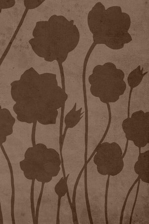 Printable trendy botanical card. Use for cover, wallpaper, wall art. Not generated by Aiの写真素材