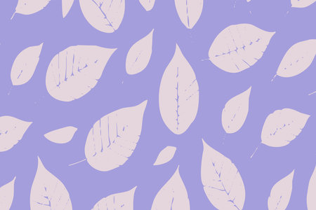 Minimalist background with a botanical pattern. Not generated by Aiの写真素材