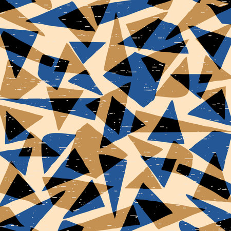 Abstract pattern with geometric shapes for materials. For use in graphics. Not generated by Aiの写真素材