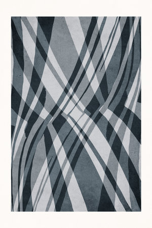 Abstract illustration in vintage style. For use in graphics, for wall decor. Not generated by Ai