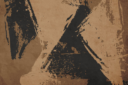 Abstract background in vintage style. Stylized old with grain. Not generated by AIの写真素材