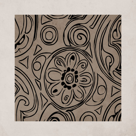 Abstract background in vintage style. For use in graphics. Not generated by AIの写真素材