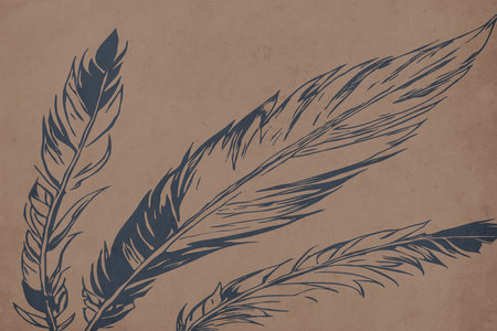 Printable trendy botanical card. Use for cover, wallpaper, wall art. Not generated by Aiの写真素材