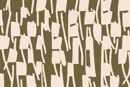 Vector illustration. Pattern to print for wall decorations, materials. Abstract shapes.のイラスト素材