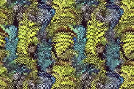 Abstract background in Ikat technique. For use on materials and graphics. Printable pattern for wall decorations.の写真素材