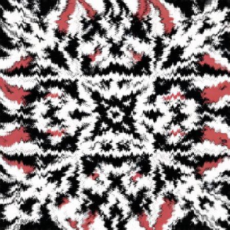 Abstract background in Ikat technique. For use on materials and graphics. Printable pattern for wall...