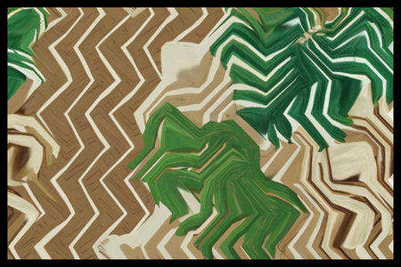 Abstract background in Ikat technique. For use on materials and graphics. Printable pattern for wall...