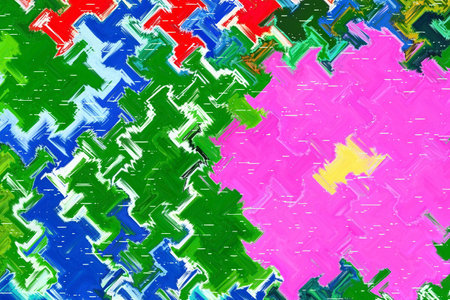 Abstract background in Ikat technique. For use on materials and graphics. Printable pattern for wall...