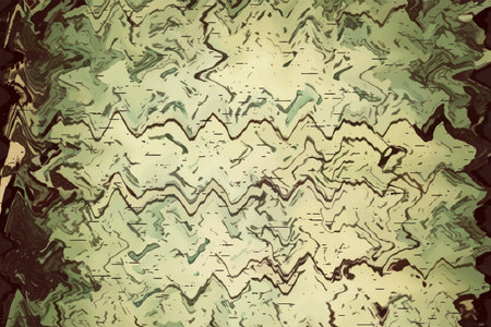Abstract background in Ikat technique. For use on materials and graphics. Printable pattern for wall decorations.の写真素材