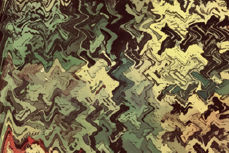 Abstract background in Ikat technique. For use on materials and graphics. Printable pattern for wall...