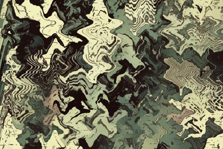 Abstract background in Ikat technique. For use on materials and graphics. Printable pattern for wall...