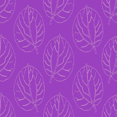 Seamless botanical pattern for fabrics. For use in graphics.の写真素材