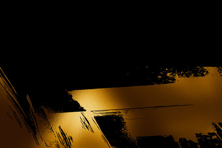 Golden background. Design template for invitation, web, banner, birthday, wedding, business card.の写真素材