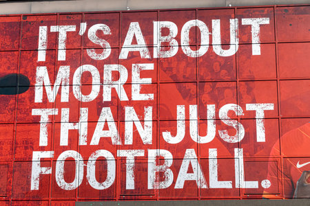 Liverpool, England - March 23, 2022. Liverpool Anfield Stadium, England. Posterのeditorial素材