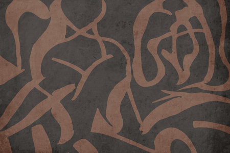 Abstract background in vintage style. Stylized old with grain. For use in graphics, for printing on wall decorations.の写真素材