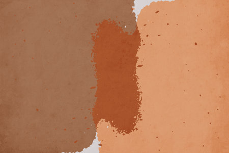 Abstract illustration in vintage style. For use in graphics, for wall decor. Ink stainsの写真素材