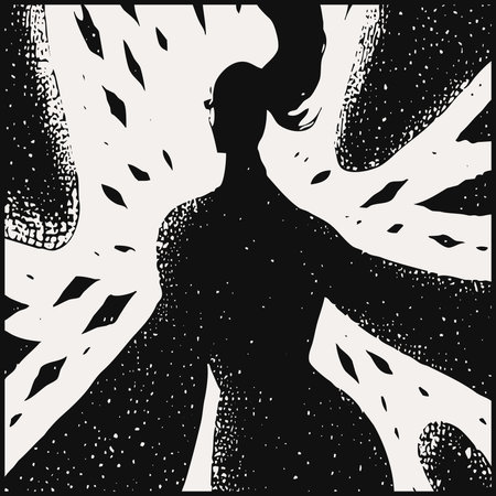 Abstract pattern for printing on wall decorations. Cover design, for use in graphics. Generated by Aiの素材