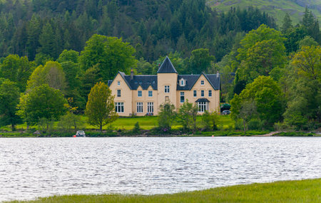 June 4, 2022 Glencoe Scotland United Kingdom. Beautiful landscape on a sunny day.