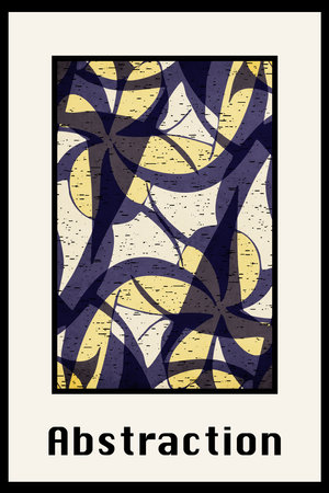 Abstract colorful stained glass window. Geometric pattern. Multicolored interior design template.の写真素材