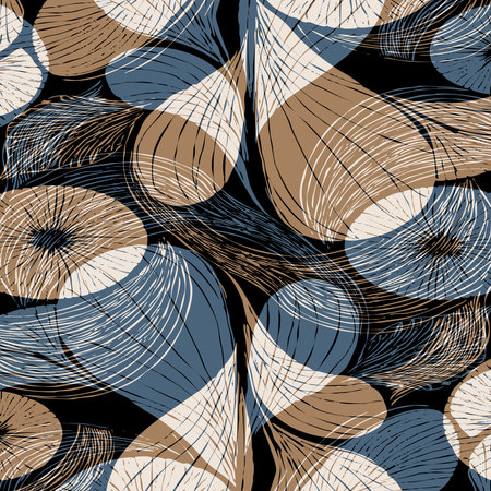 Abstract pattern. Illustration for printing on wall decorations. For use in graphics.の写真素材