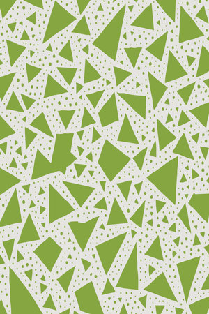 Fashionable illustration in vintage style. Pattern to print for wall decorations. Abstract botanical...