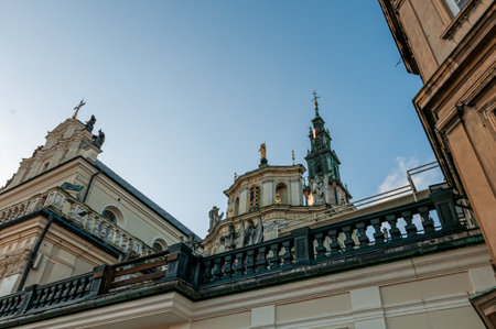 December 25, 2022 Czestochowa Poland. Photo from the trip. City Architecture.