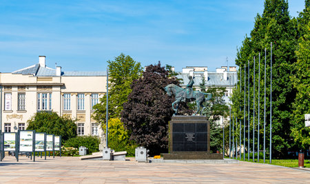 July 24, 2024 Lublin Poland. Photo from the trip. City architectureのeditorial素材
