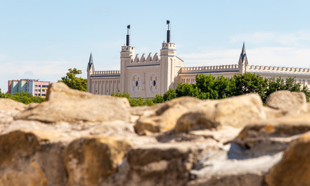 July 24, 2024 Lublin Poland. Photo from the trip. City Architecture. Castleのeditorial素材
