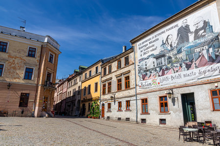 July 24, 2024 Lublin Poland. Photo from the trip. City architectureのeditorial素材