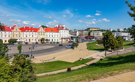 July 24, 2024 Lublin Poland. Photo from the trip. City architecture