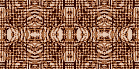 Seamless abstract pattern on materials, for use in graphicsの写真素材