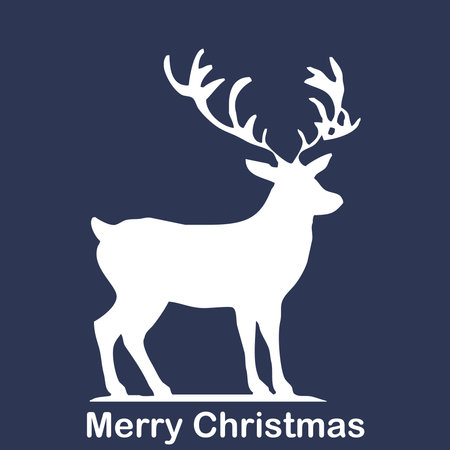 Christmas card design. Minimalist patternの写真素材