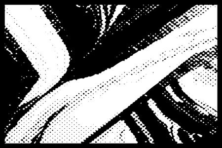Halftone background with abstract shapes. For use in graphics.
