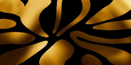 Golden background. Design template for invitation, web, banner, birthday, wedding, business card.