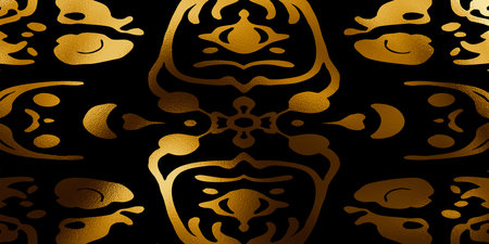 Golden background. Design template for invitation, web, banner, birthday, wedding, business card.