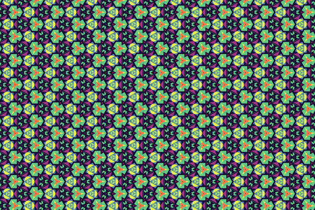 Oriental pattern for textiles, wallpaper, for use in graphics.
