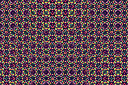 Oriental pattern for textiles, wallpaper, for use in graphics.