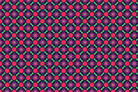 Oriental pattern for textiles, wallpaper, for use in graphics.