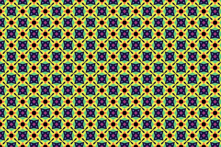 Oriental pattern for textiles, wallpaper, for use in graphics.の写真素材